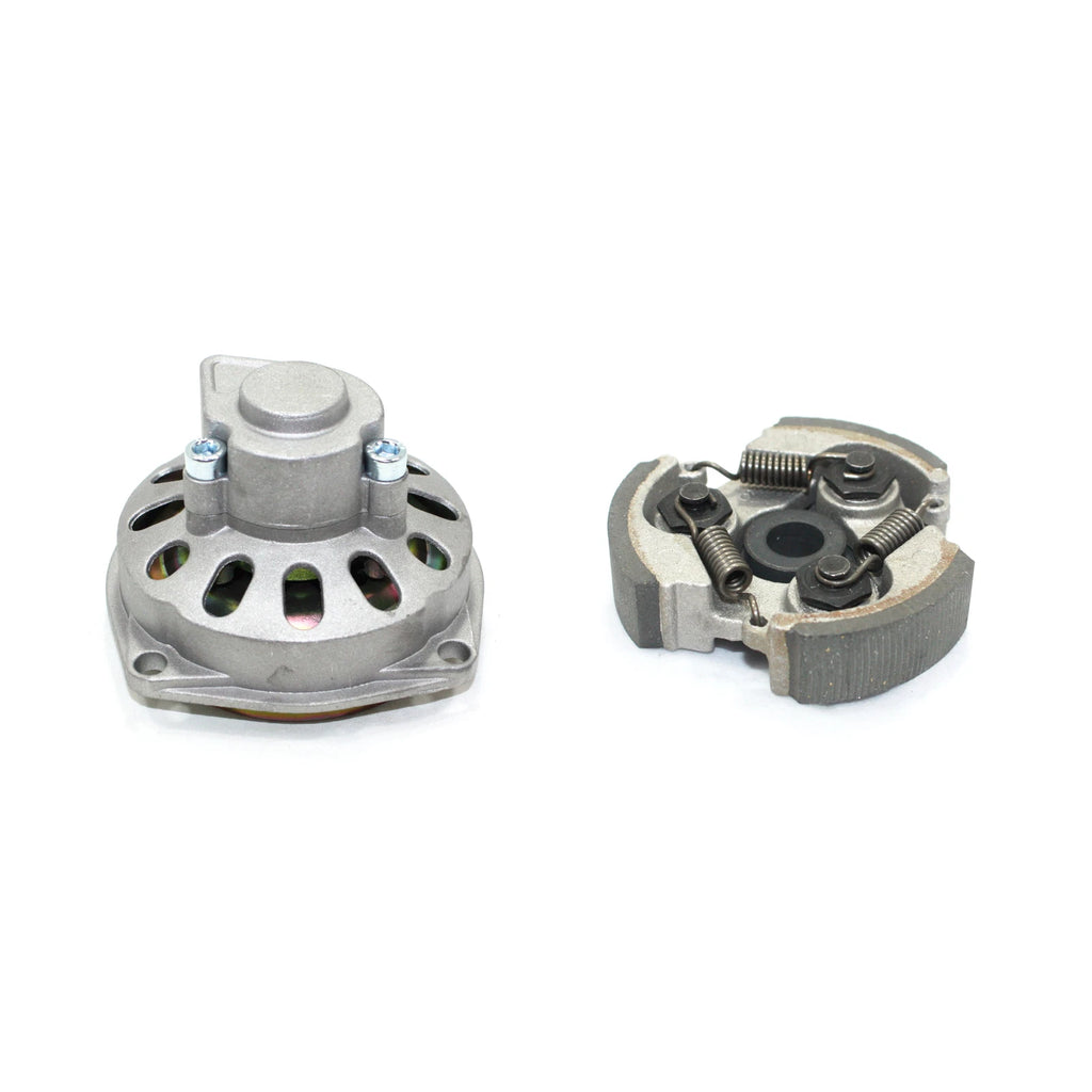 Clutch Drum Bell Housing + Plate for Mini Pocket Quad 47cc 49cc