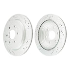 Drilled and Slotted Brake Kit for GMC Acadia and Buick Enclave (2007–2017)