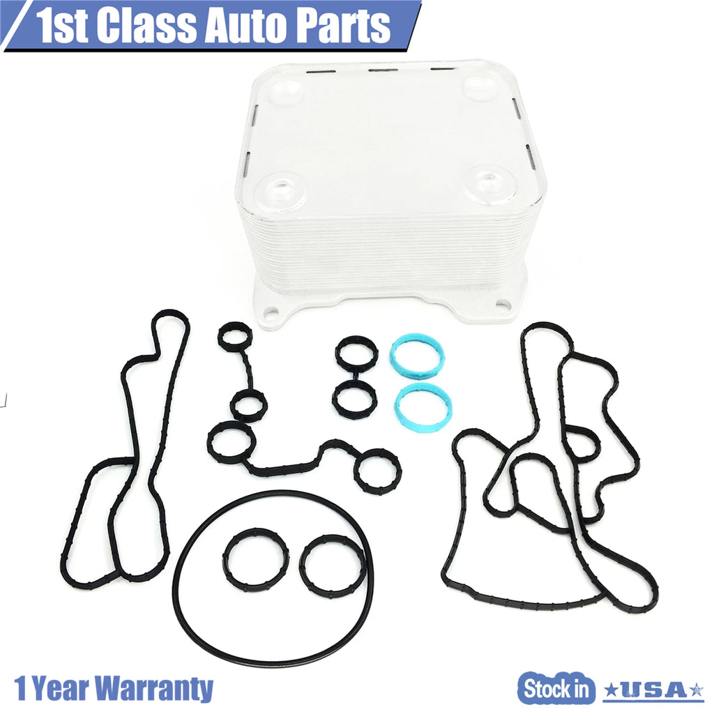 Oil Cooler with Gasket for Ford F250 F350 F450 (2008–2010)
