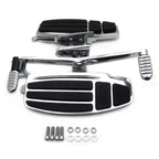 Chrome Front Driver Floorboard & Screws for Honda Goldwing GL1800 F6B (2001–2023)