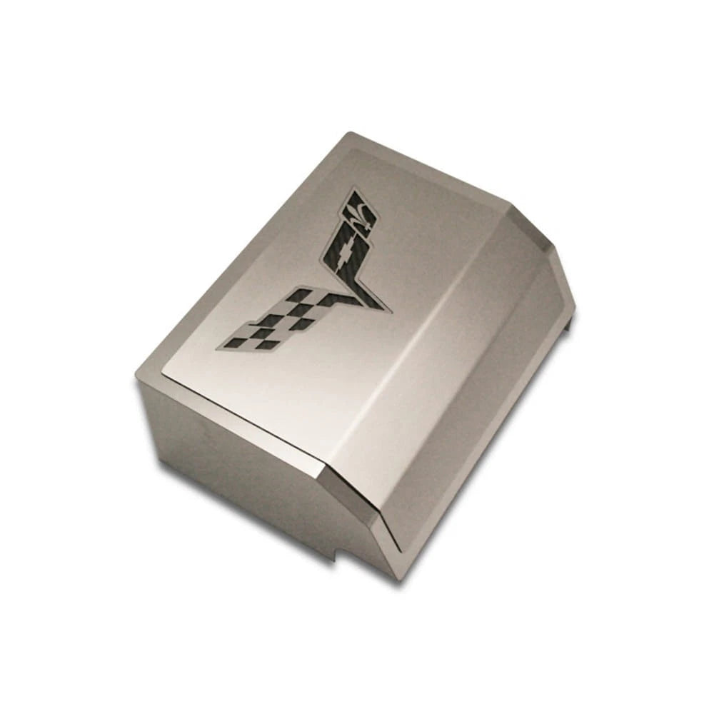 Stainless Fuse Box Cover Replacement for Chevrolet Corvette (2005–2013)