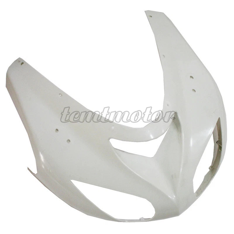 Unpainted Upper Front Cowl Fairing Nose for Kawasaki Ninja ZX10R (2006–2007)