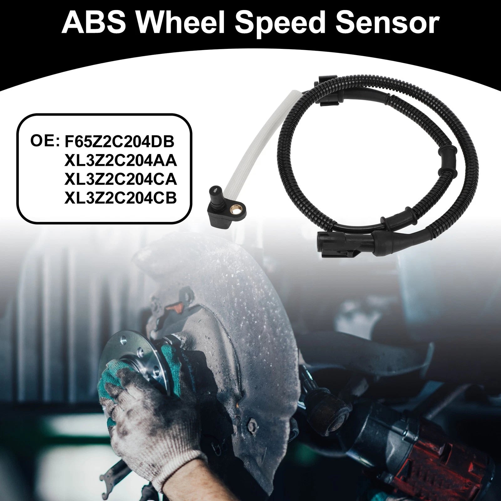 ABS Wheel Speed Sensor Kit F65Z2C204DB for Ford 