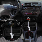 Gear Shift Knob Extender for Honda EG EK (1992–2000) M10X1.5 Silver Tone