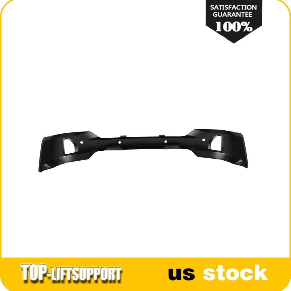 Black Front Bumper for Silverado 1500/LD (2016–2019) with Sensor & Fog Light Holes