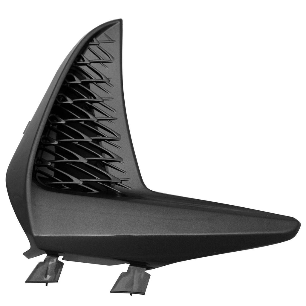 Replacement Front Passenger Side Lower Bumper Cover Grille for Black Polypropylene (—)