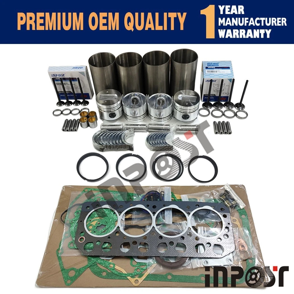 Overhaul Rebuild Kit for Mitsubishi S4L S4L2 (Engine Piston Bearing Set)