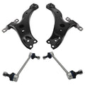 4X Front Lower Control Arm Sway Bar Link for Camry (2002–2006), Highlander (2001–2007)