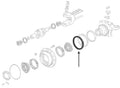 Front Hub Seal for Ford 6710 7610 7710 7910 8210 TW15 TW25 (1975–1995)