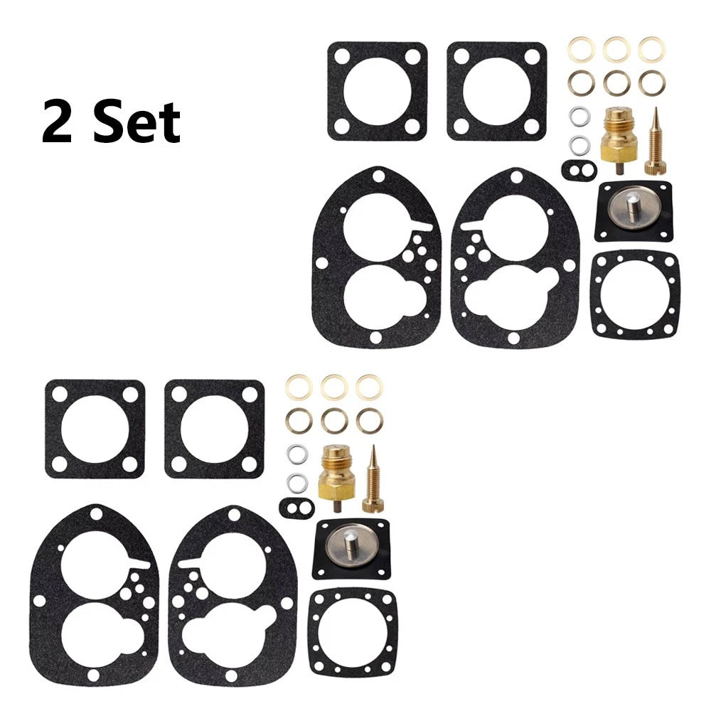 2X Carburetor Repair Rebuild Kit for Volvo Penta AQ BB (856472)