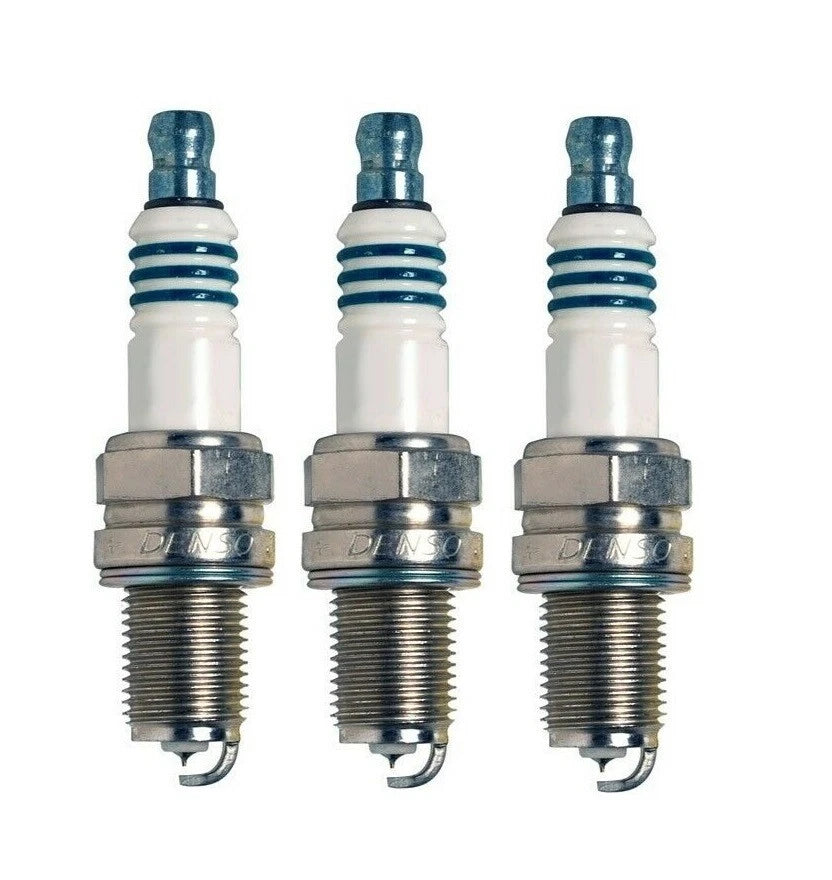 Set of 3 Iridium Power Spark Plugs Denso 5309 for BMW E36 E85 E86 (1992–2006)