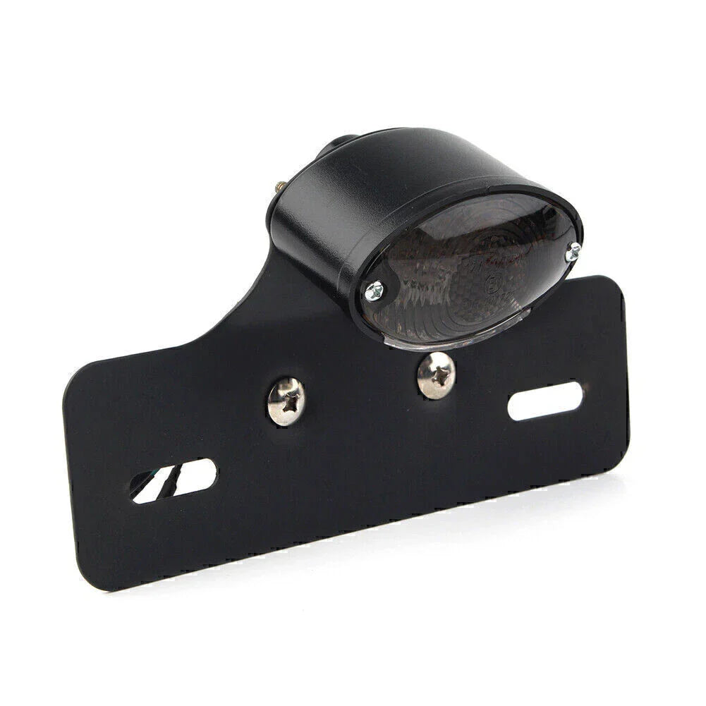 LED Tail Light Turn Signal Brake Plate for Universal Motorcycle 12V