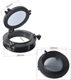 2Pcs 10" Round Opening Portlight for Boat (Replacement Window)