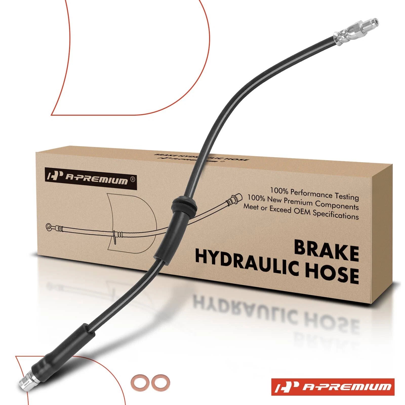 Front Brake Hydraulic Hose for Mercedes-Benz CLA250 CLA45 AMG (2014–2019)