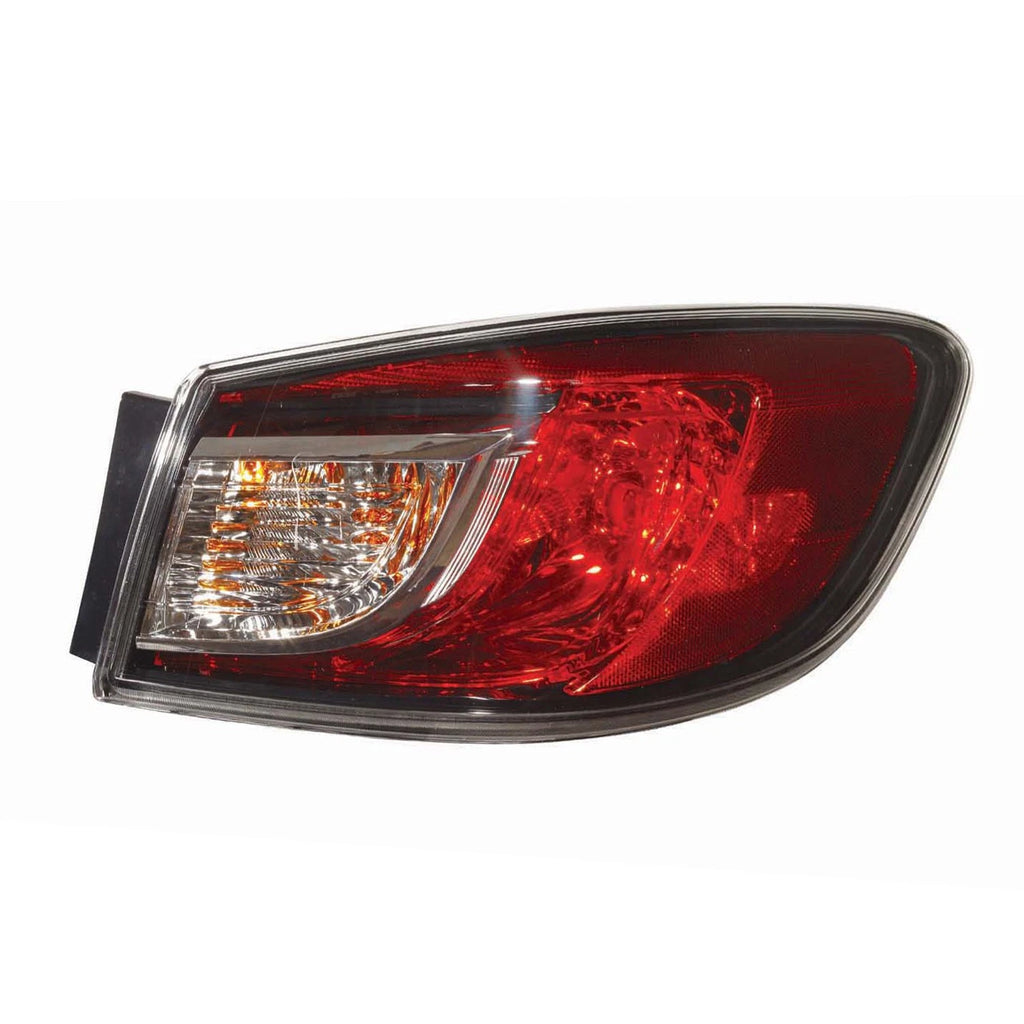 Outer Tail Light Assembly Passenger Side Replacement for Mazda 3 (2010–2013)