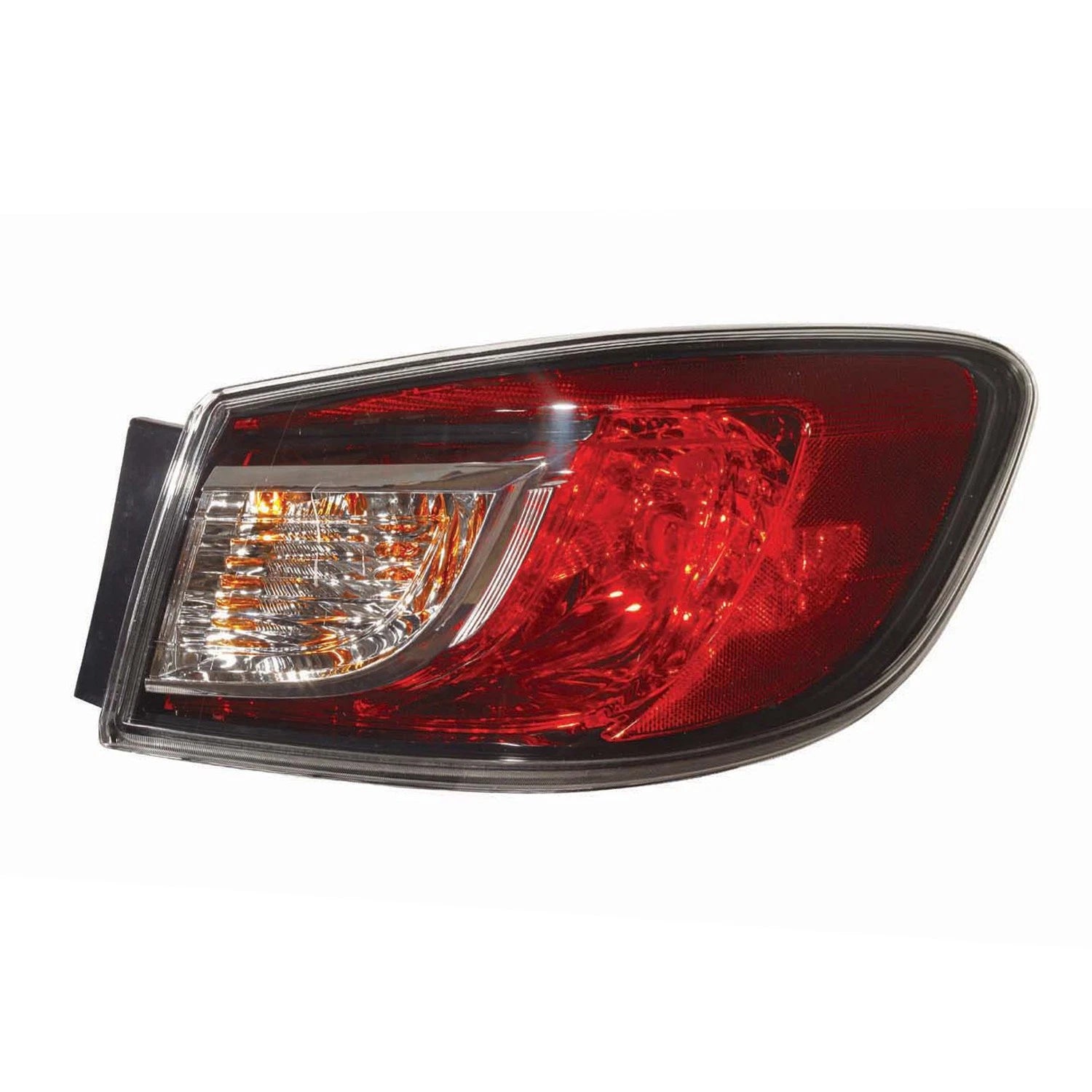 Outer Tail Light Assembly Passenger Side Replacement for Mazda 3 (2010–2013)