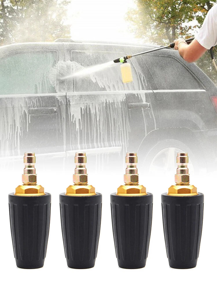 Rotary turbine nozzle for pressure washer (3600 PSI, 2.5/3.0/3.5/4 GPM)