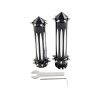 CNC Spikes 1'' Motorcycle Hand Grips for Harley Touring Dyna Softail