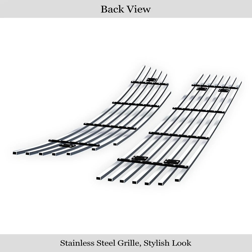 Stainless Billet Grille Combo for Honda Accord Coupe (2008-2010)