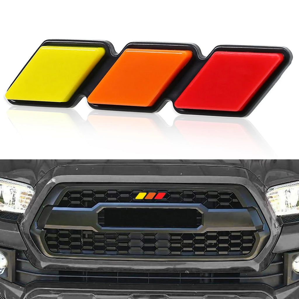 Tri-color Grille Emblem for Toyota Truck