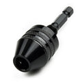 1/4 Keyless Chuck Conversion Adapter for Drill Bit Quick Change Driver