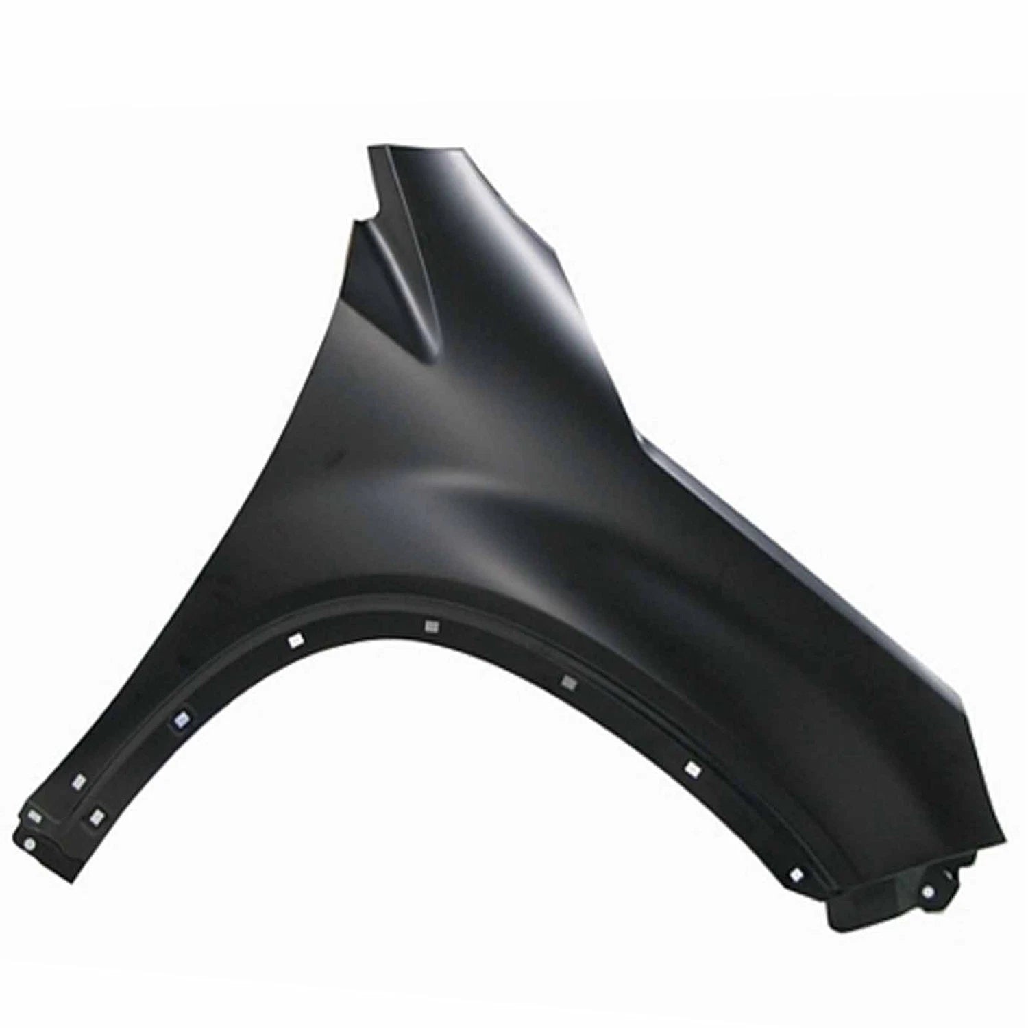 Replacement Steel Passenger Side Front Fender w Wheel Molding Flare Hole for Ford
