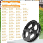 Deck Flat Idler Pulley for Exmark Lazer Z E/S/X-Series (52" 60" 72")