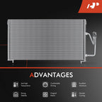 A/C Condenser with Bracket for Mitsubishi Galant (1999-2003)