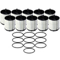 Set of 10 Wix 57082XP Engine Oil Filters for (Metal Free)