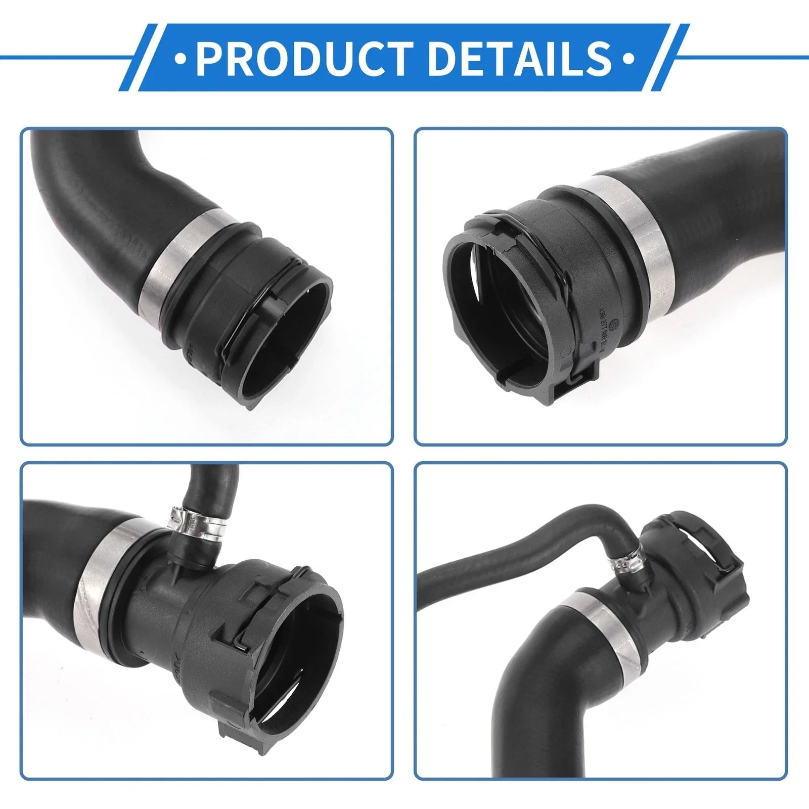 Radiator Hose for BMW 5 F10 518d Saloon Diesel (2013 - 2016)