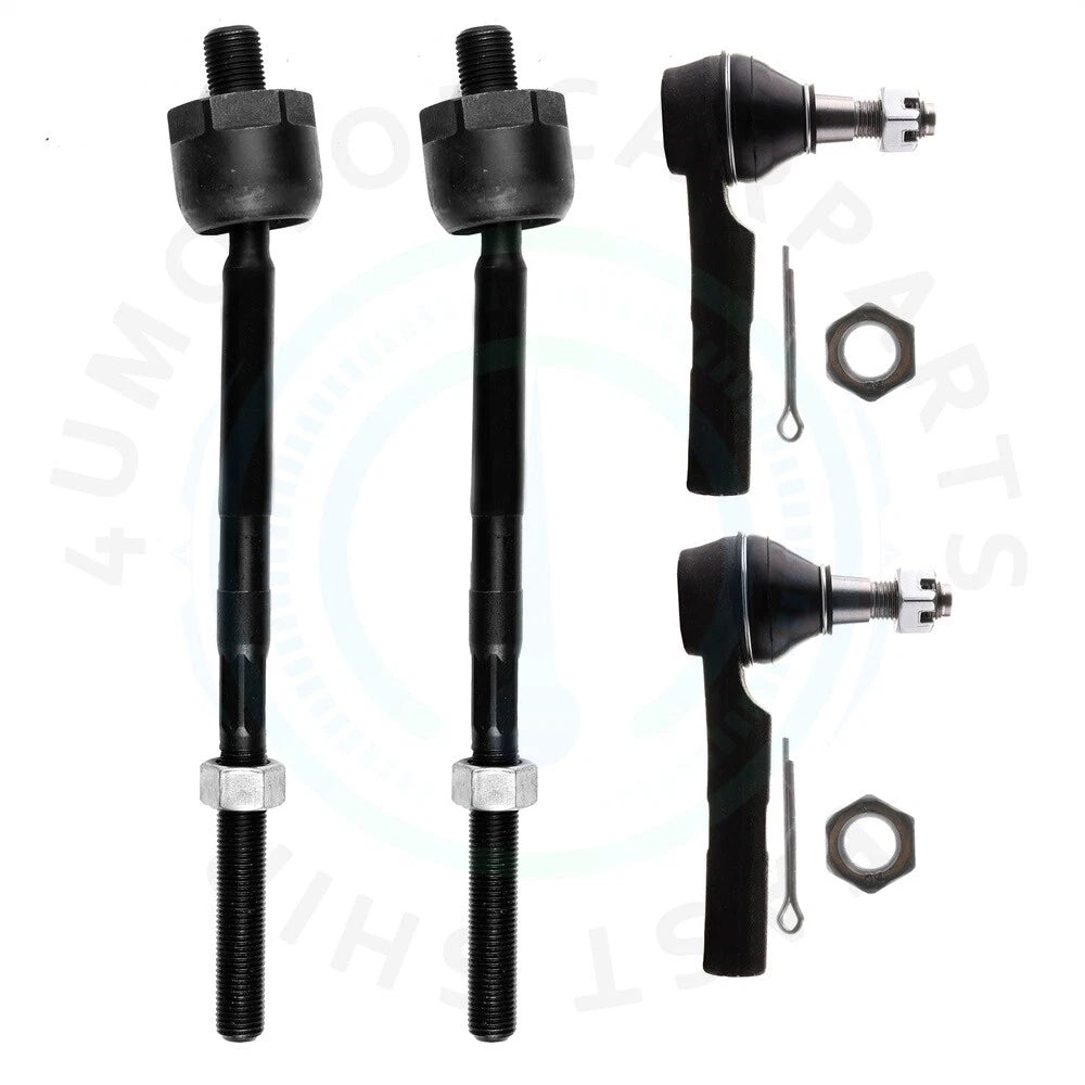 Set of 4 Tie Rod Ends for Ford Explorer Sport Trac (2001–2005)