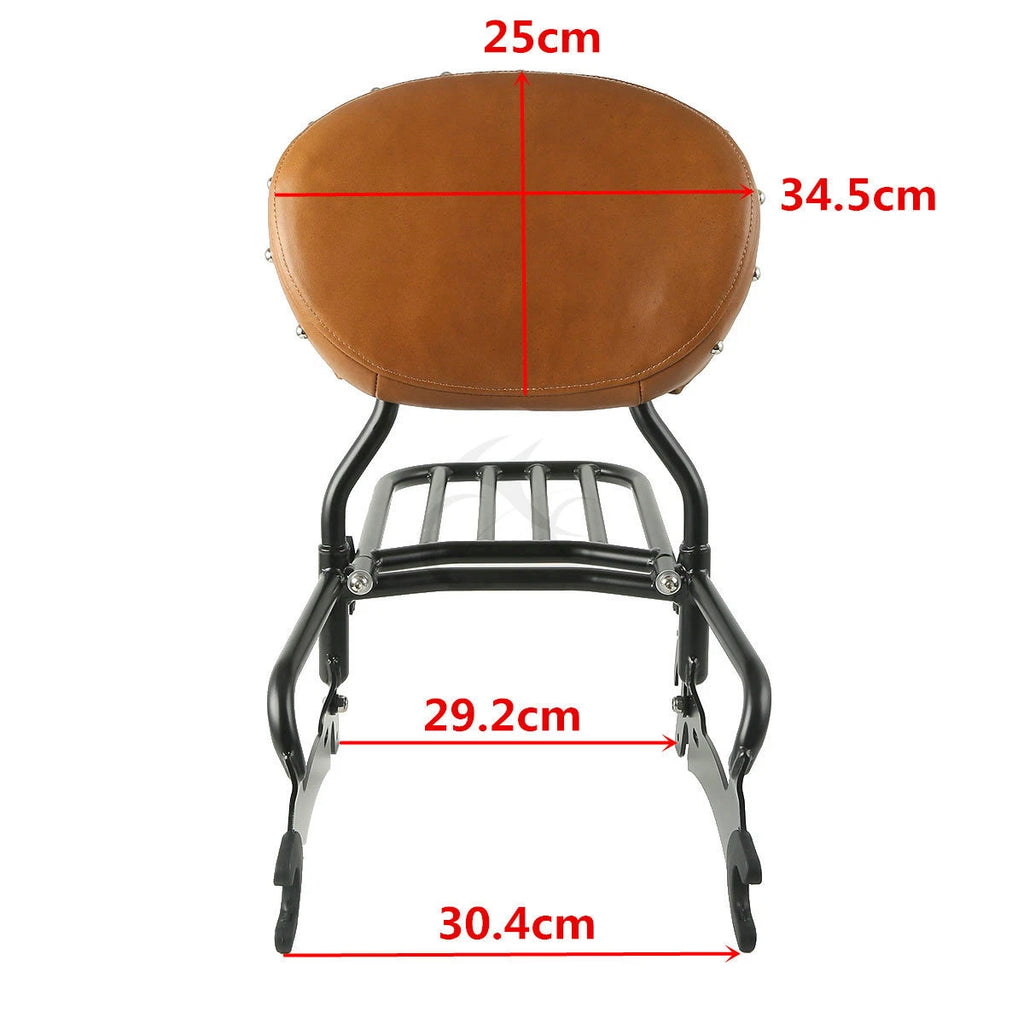 Sissy Bar Rack Mount Spools for Indian Chief Classic Vintage (2014–2018)