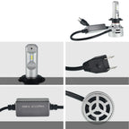 2X H7 Headlight Bulbs for   - LED, Cool White, 10000LM