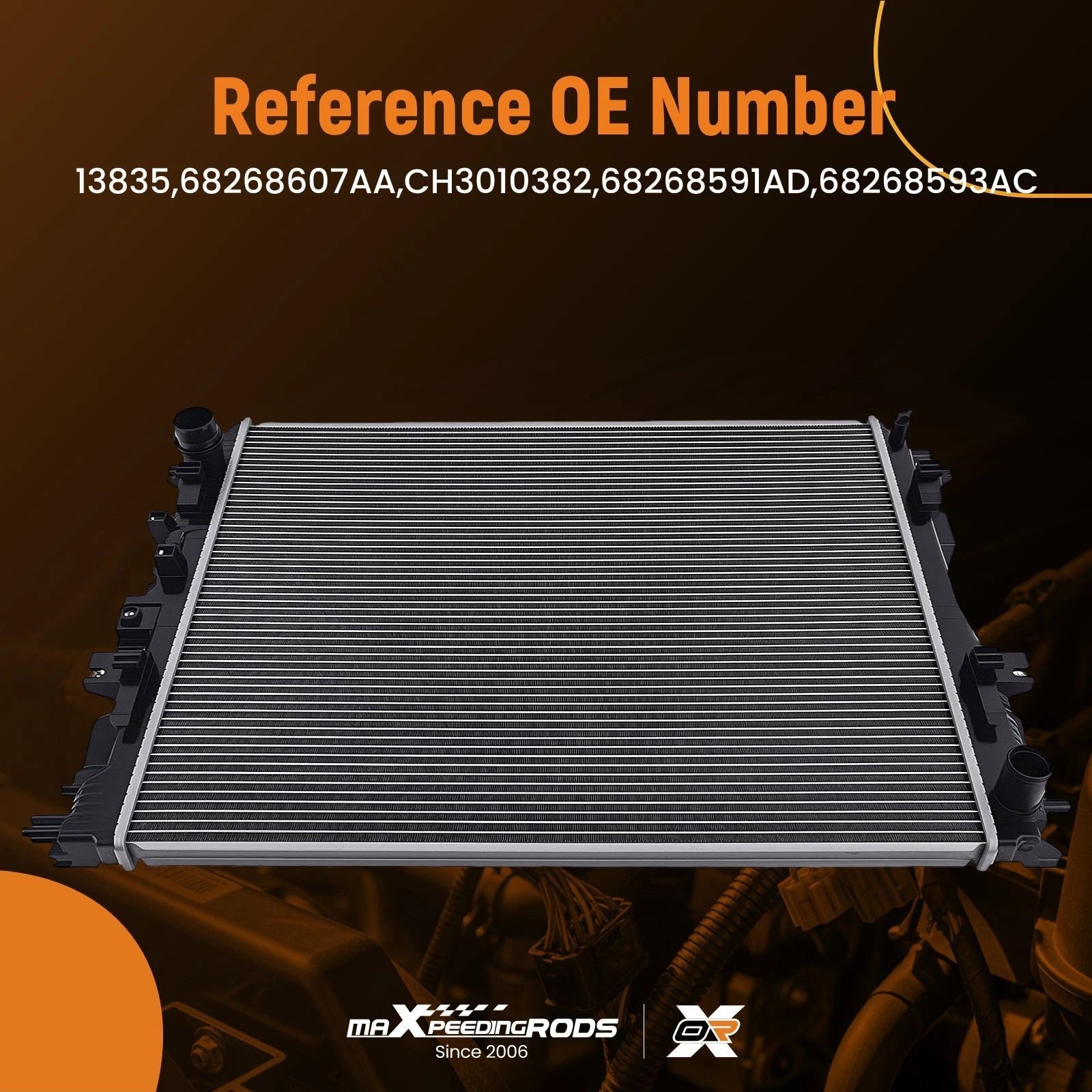 Direct Replacement Radiator for Ram 1500 (2019-2022)