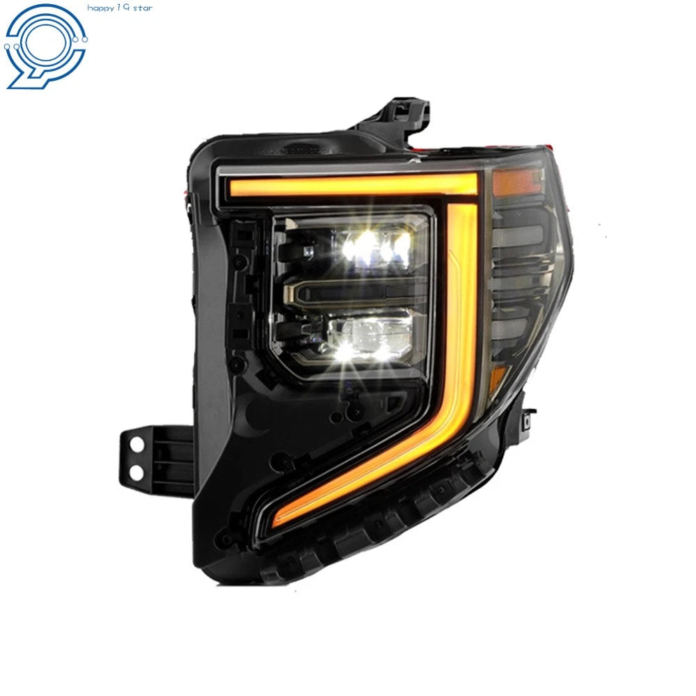 LED Headlight Assembly Left Side for GMC Sierra 1500 AT4/AT4X (2022–2024)