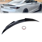 Gloss Black Rear Trunk Spoiler Wing for Infiniti Q60 Coupe (2017–2022)