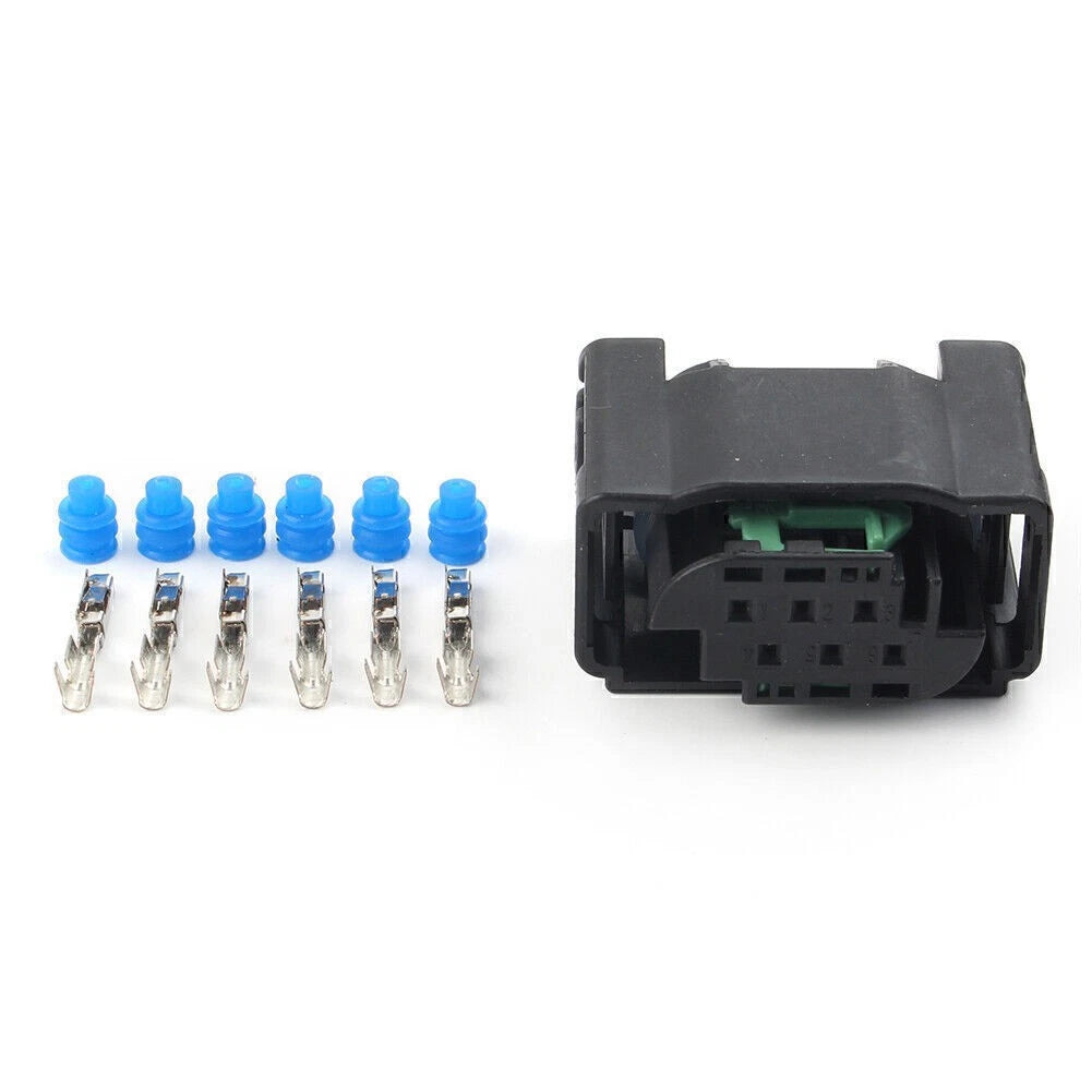 Connector Set of 1 w/6 Pins & 6 Seals for Electronic Throttle Body