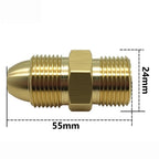 CGA580 Copper Gas Regulator Connector Adapter for G5 8 Cylinder
