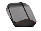 Console Armrest Carbon Cover for Nissan Titan (2004–2014) Red Stitch