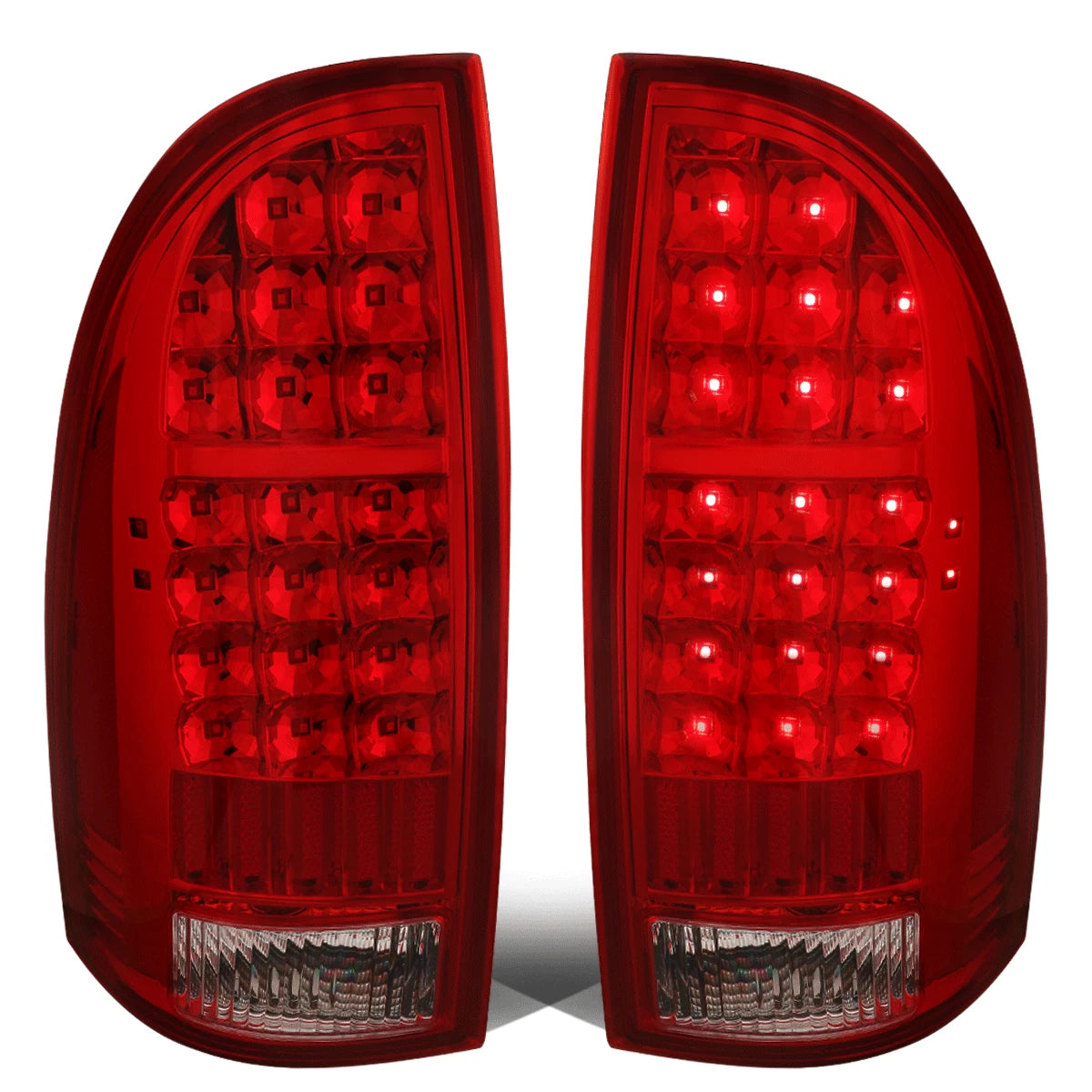 Full LED Tail Brake Light Stop Lamp Set for Toyota Tacoma (2005–2015)