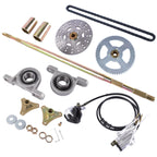 Rear Live Axle Kit with Brake Assembly for Drift Trike Go Kart (50cc–70cc)