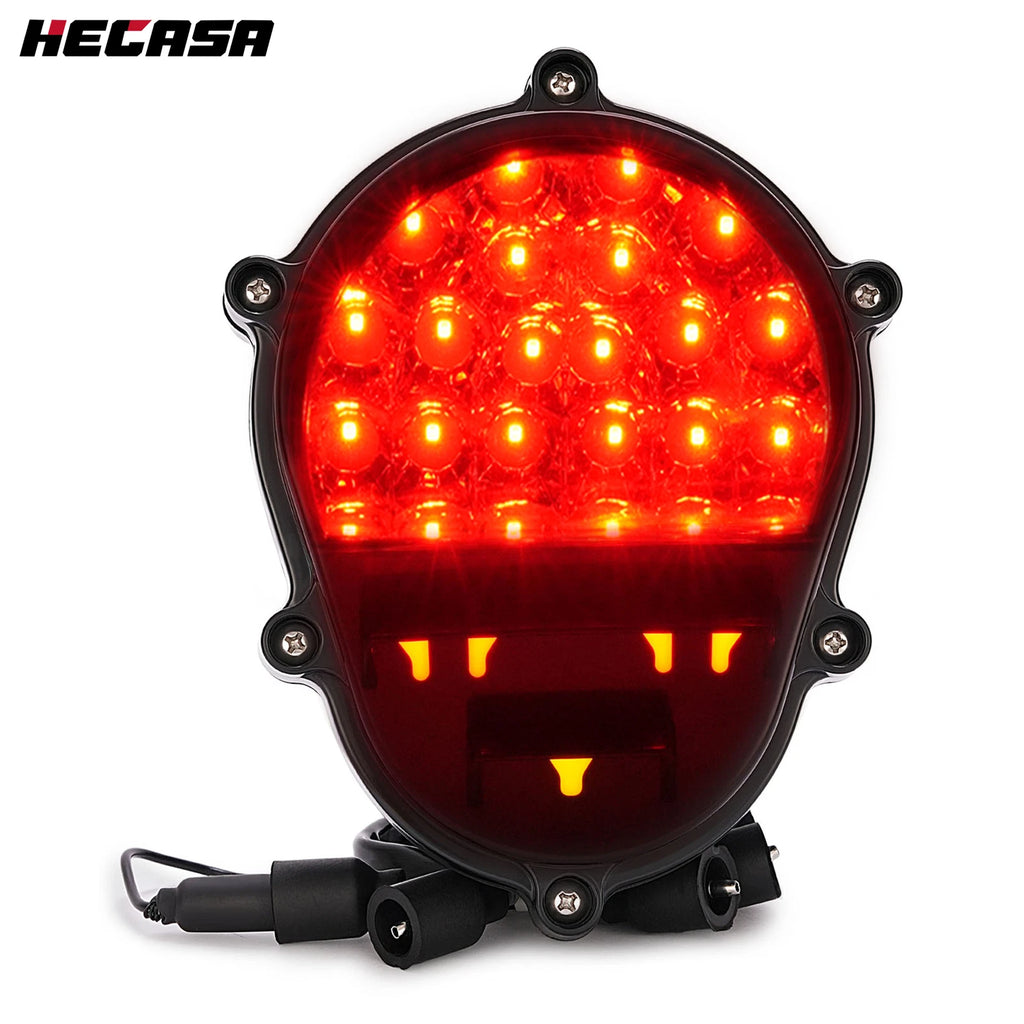 1X LED Brake Light for Humvee M35 M998 (Red Lens)