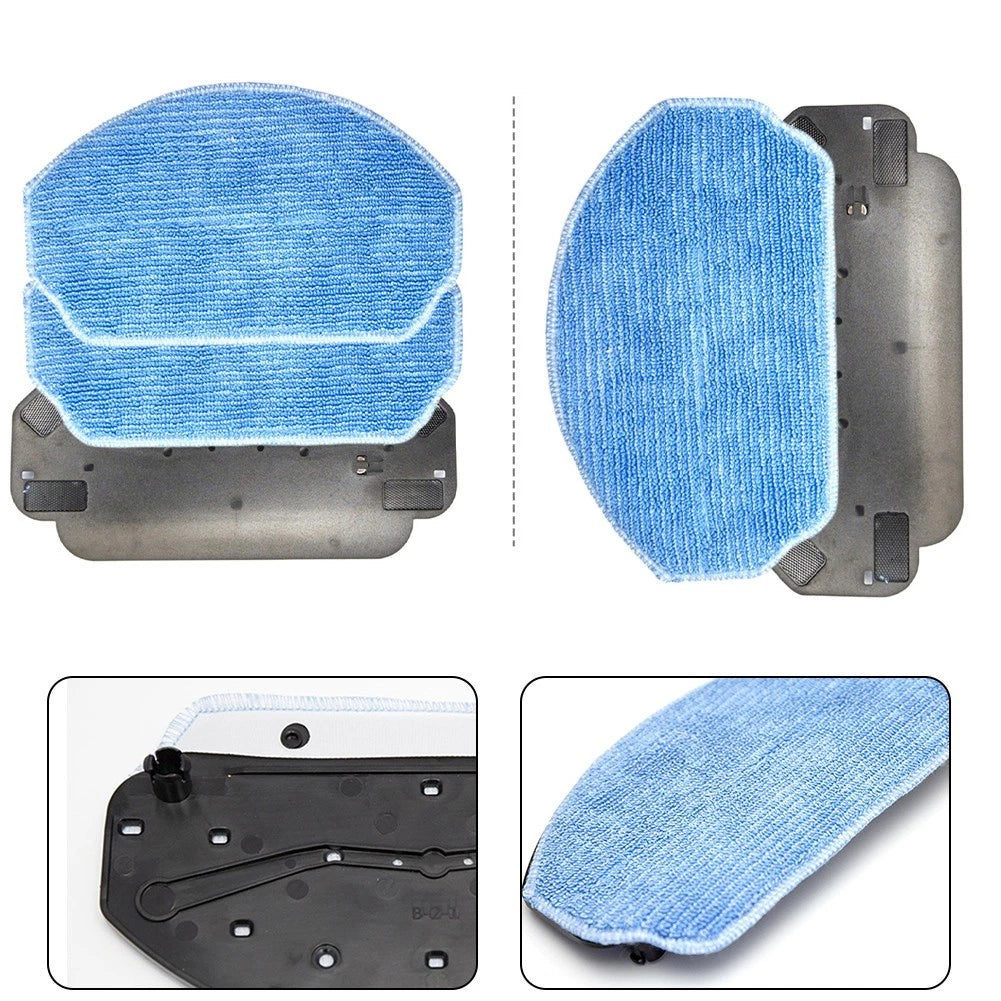 Set of 4 Mop Bracket and Pads for