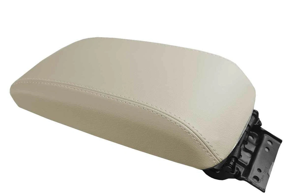 Leather Console Lid Pull Over Armrest Cover for Mazda 6 (2009–2013) Beige