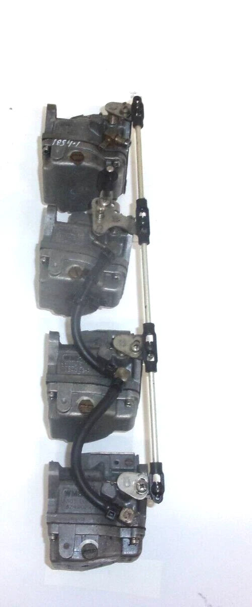 Set of 4 Carburetors for Mercury (824902A7, 824902A6, 824902A5, WME-51)