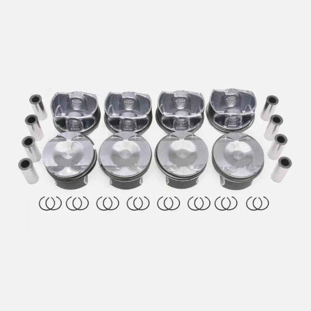 8x Engine Pistons Rings Set for Mercedes-Benz C63 E63 GLC63 S63 (2015-2023)