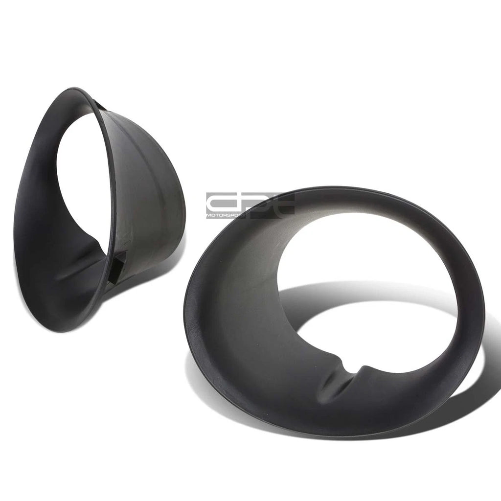 Set of 2 Fog Light Bezels for Dodge Ram (2002–2008) OE Black
