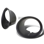 Set of 2 Fog Light Bezels for Dodge Ram (2002–2008) OE Black