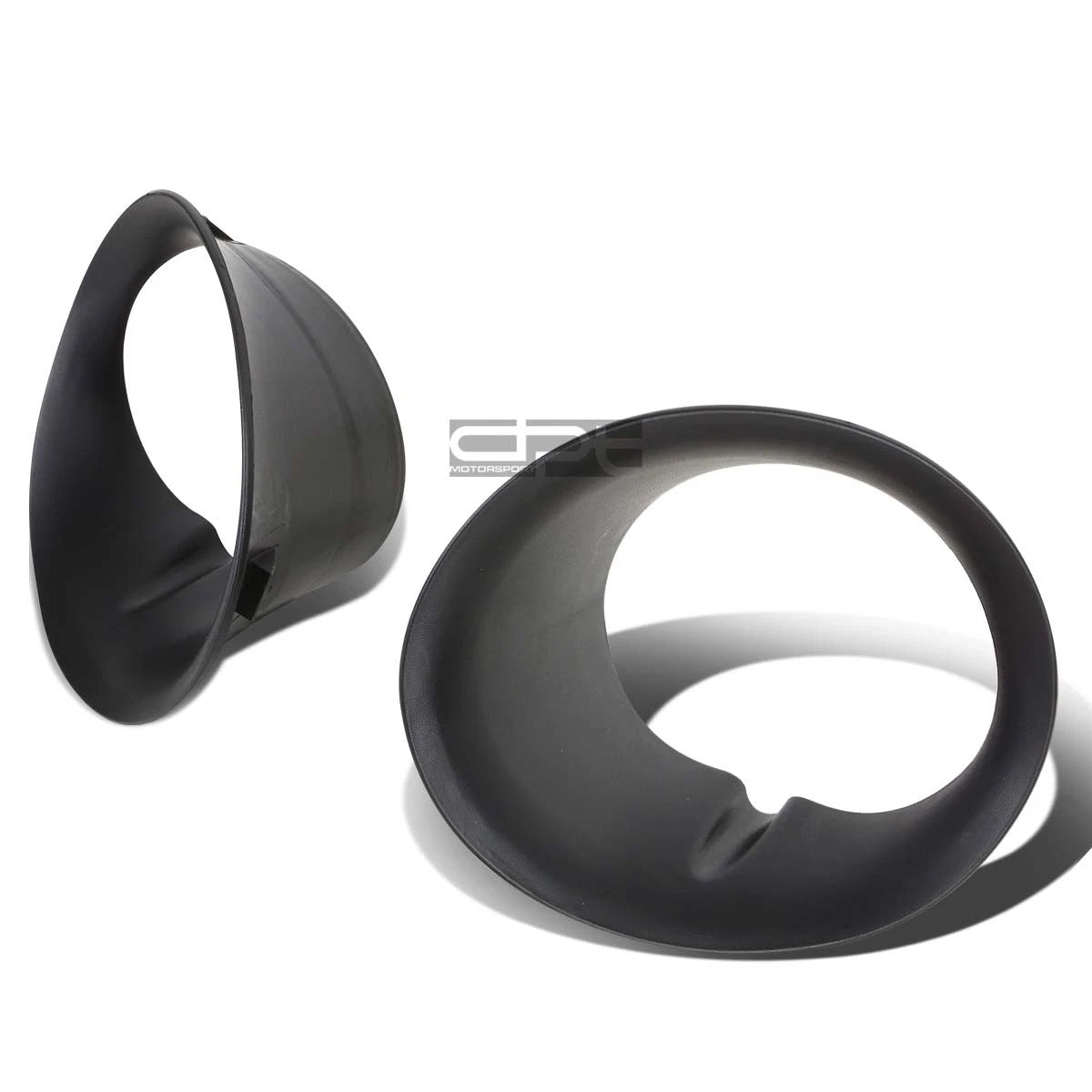 Set of 2 Fog Light Bezels for Dodge Ram (2002–2008) OE Black