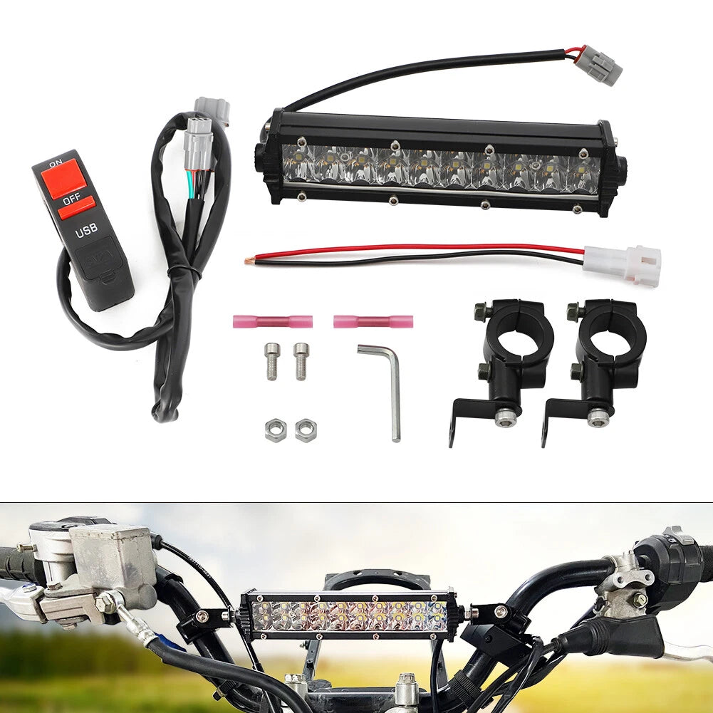 LED Headlight Light Switch Kit for Kawasaki KFX 50/90 (2003–2023)